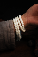 White Bodhi Root Lotus 108 Pure Prayer Beads